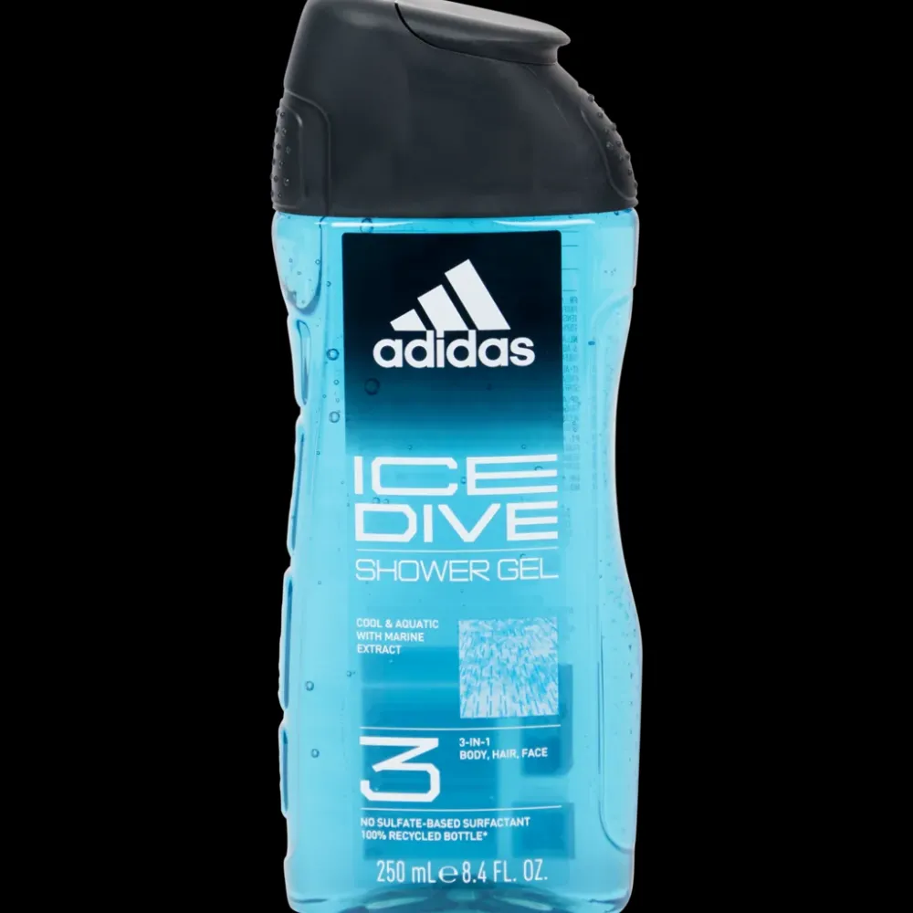 Lichaamsverzorging*Adidas 3-in-1 douchegel Ice Dive Fris 250 ml | Action NL
