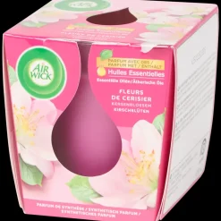 Kaarsen* Air Wick geurkaars Kersenbloesem Rood | Action NL