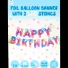Feestartikelen* Cool2Party folieballon slinger Happy Birthday | Action NL