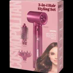 Haarverzorging*Cosmopolitan 3-in-1 haarstijling set | Action NL