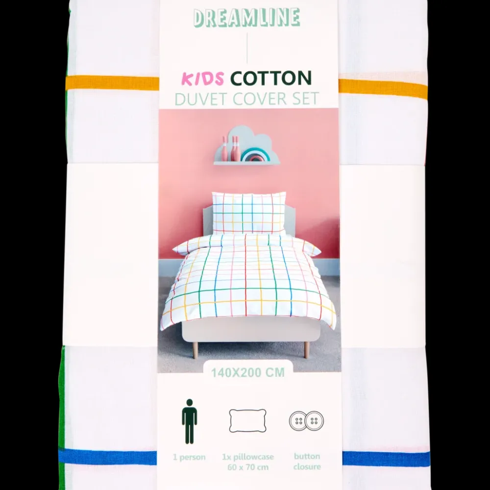 Beddengoed* Dreamline dekbedovertrek 140 x 200 cm | Action NL