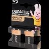 Batterijen*Duracell Everyday Alkaline batterijen 9 volt 2 Stuks | Action NL