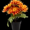 Kunstplanten & -Bloemen* Excellent Flowers chrysant in pot | Action NL