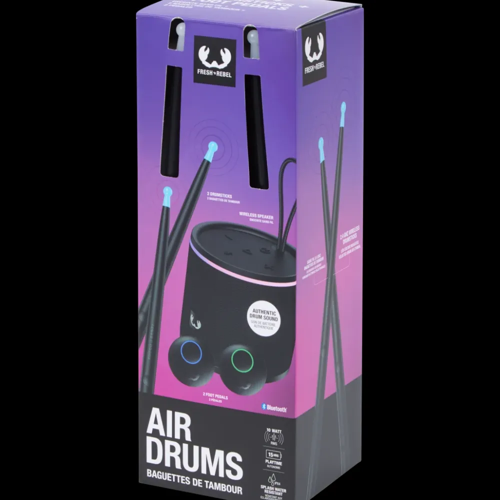 Multimedia Accessoires*Fresh ’n Rebel Draadloze Bluetooth drumsticks set Air Drums | Action NL
