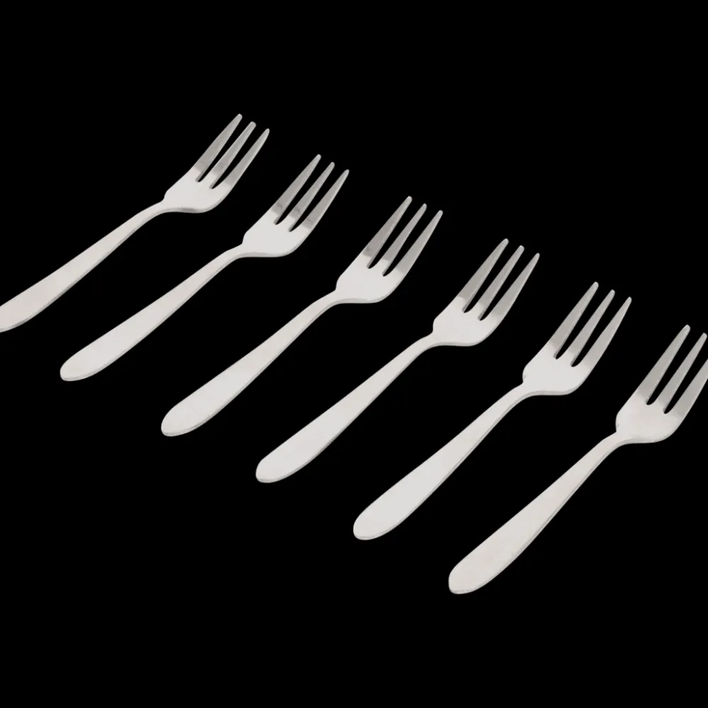 Bestek* Gebaksvorkjes Zilver 6 Stuks | Action NL