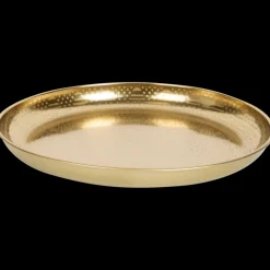 Kaarsenhouders* Goudkleurige decoratieve tray | Action NL