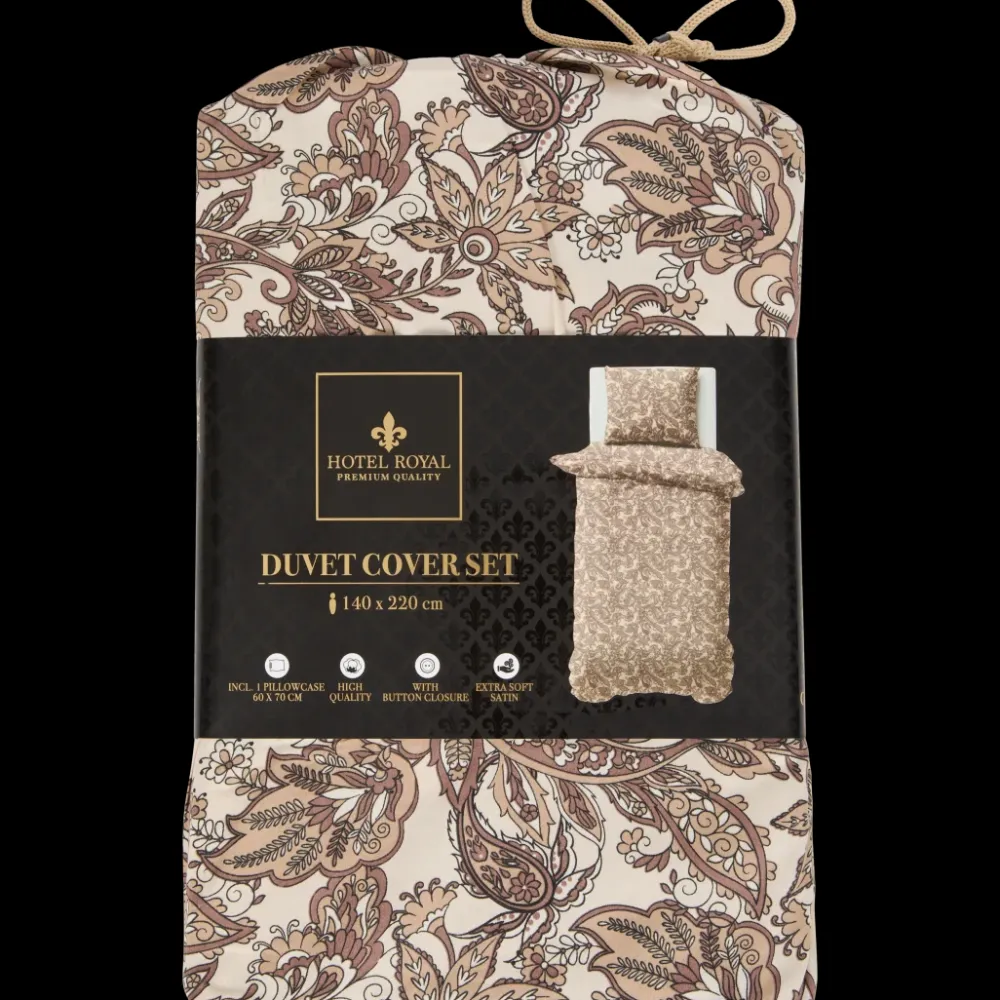 Beddengoed* Hotel Royal dekbedovertrek 140 x 220 cm | Action NL