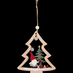 Seizoensdecoratie* Houten hanger | Action NL