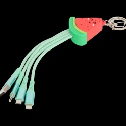 Multimedia Accessoires* 4-in-1 sleutelhanger met oplaadkabels | Action NL