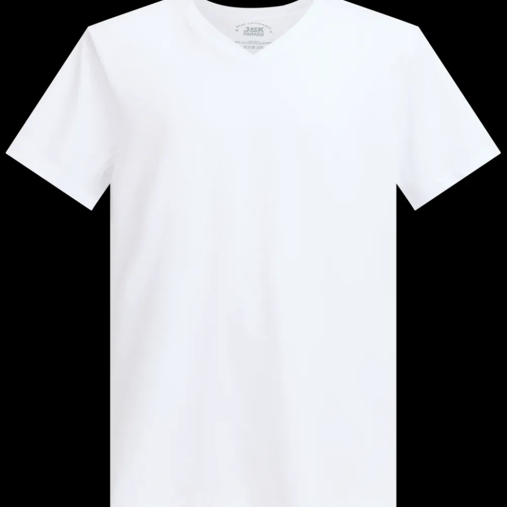 Kleding*Jack Parker T-shirt Wit Man | Action NL