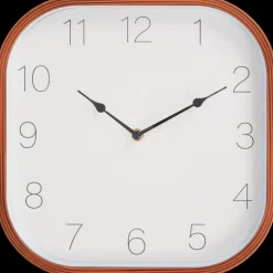 Wanddecoratie* Klok met houtlook | Action NL