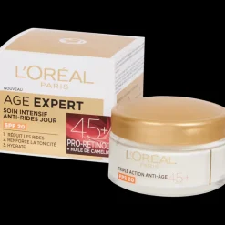 Lichaamsverzorging*L'Oréal L'Oréal Triple Action Anti-Âge dagcrème 45+ Pro-Retinol 50 ml | Action NL