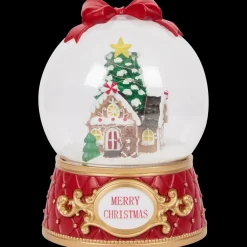 Seizoensdecoratie*Magic Village sneeuwbol met led | Action NL
