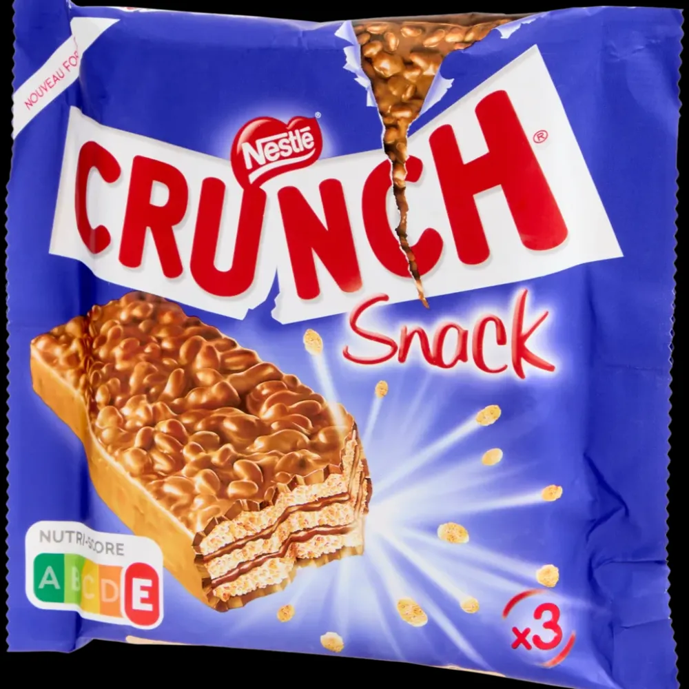Chips*Nestlé Crunch Snack chocoladewafels | Action NL