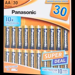 Batterijen*Panasonic alkaline batterijen AA 30 Stuks | Action NL