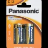 Batterijen*Panasonic batterijen C 2 Stuks | Action NL