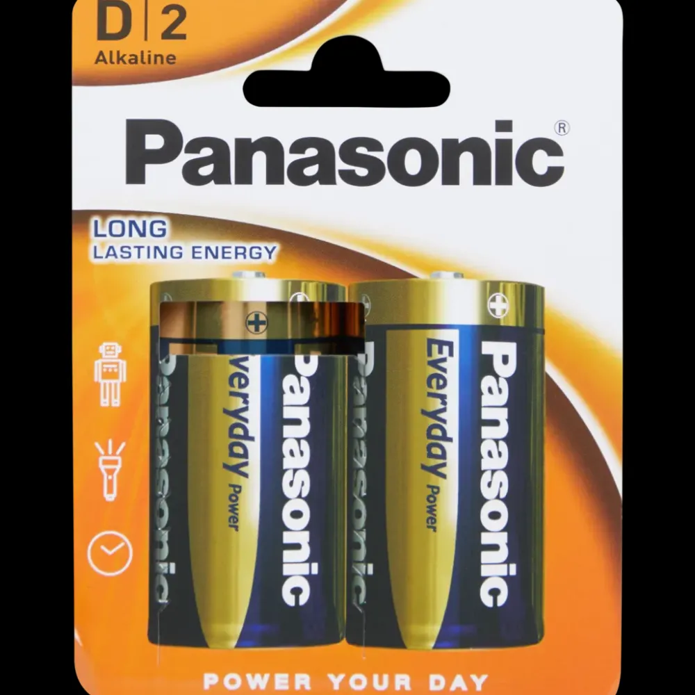 Batterijen*Panasonic batterijen D 2 Stuks | Action NL