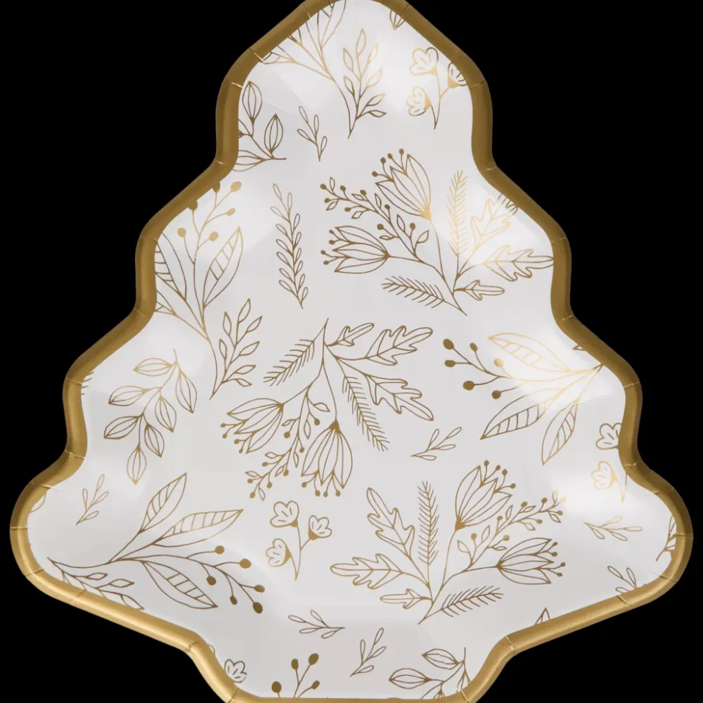 Feestartikelen* Papieren kerstbordjes | Action NL