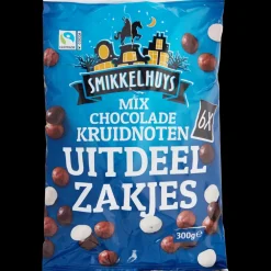 Chocolade*Smikkelhuys chocolade kruidnoten uitdeelzak | Action NL