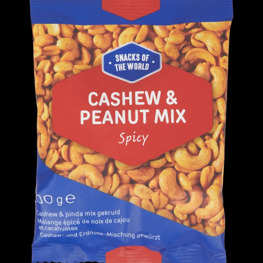 Chips* Snacks of the World Cashew en Pinda Mix Spicy | Action NL
