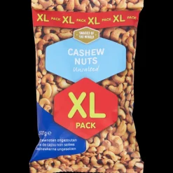 Noten & Snacks* Snacks of the World ongezouten cashewnoten XL-pack | Action NL