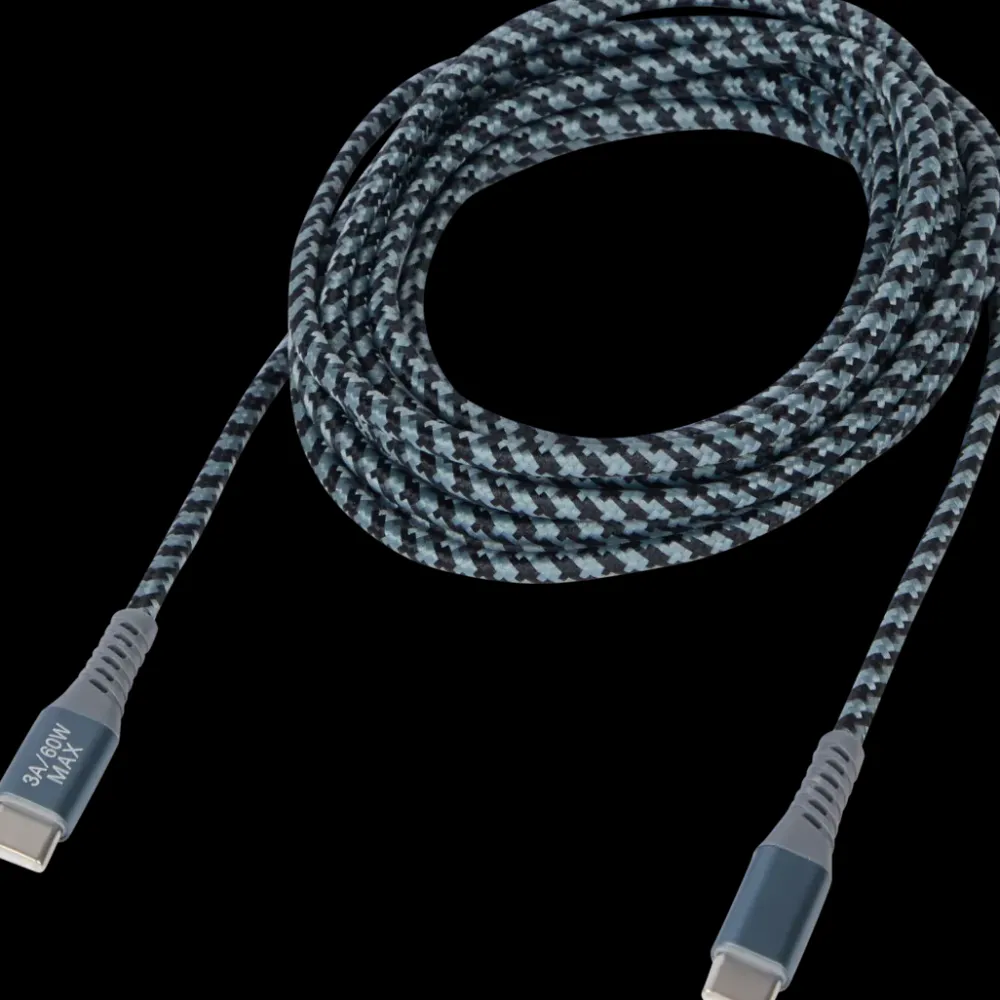 Kabels & Splitters*Sologic laad- en datakabel USB-C naar USB-C 3 m | Action NL