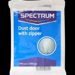 Verfbenodigdheden*Spectrum anti-stof-deur met rits | Action NL
