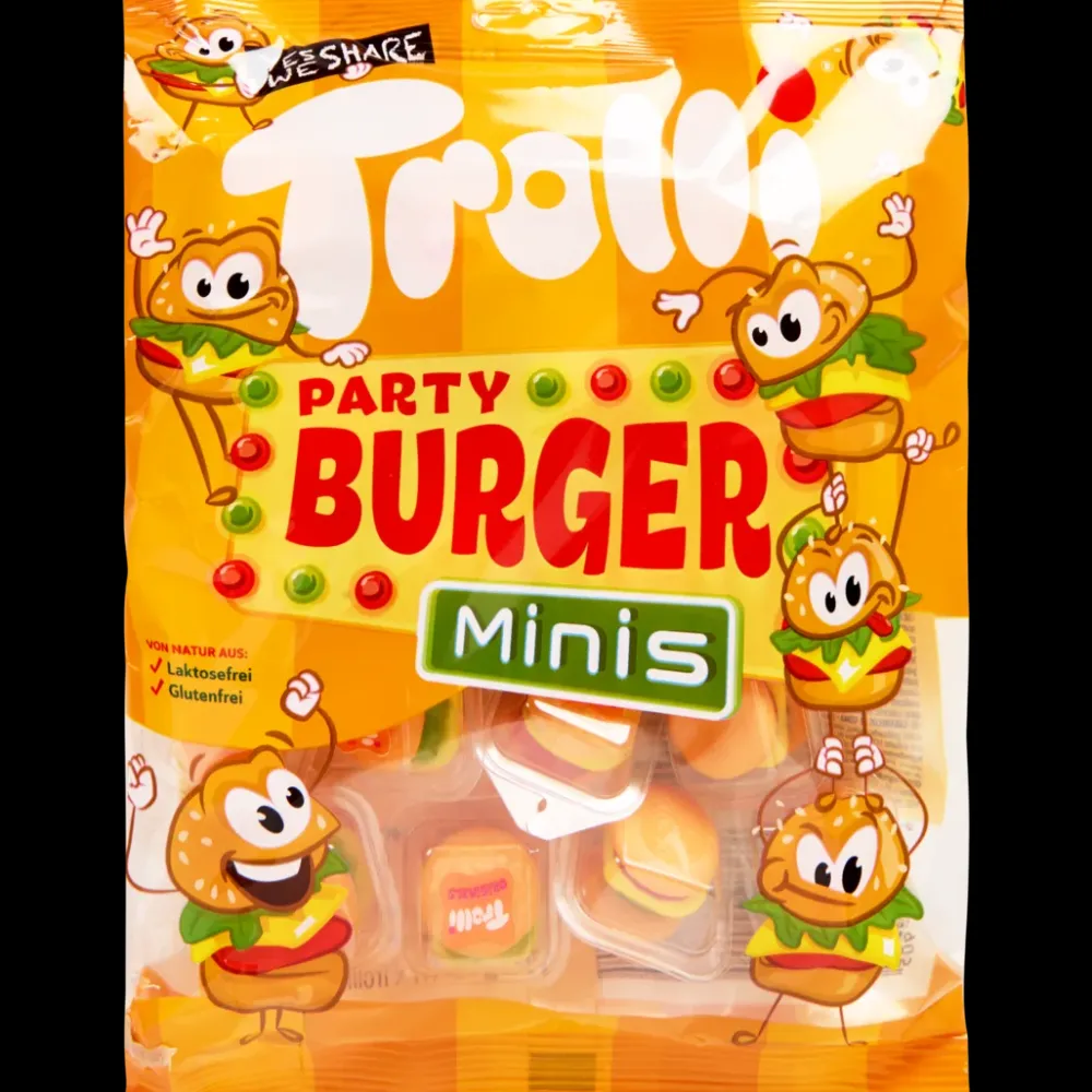 Drop & Snoep*Trolli Party Burger Mini's | Action NL
