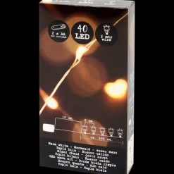 Seizoensdecoratie* Warm-witte draadverlichting | Action NL