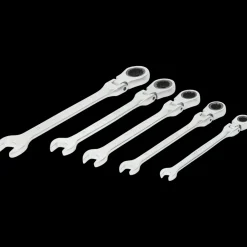 Gereedschap*Werckmann ratelsleutelset met flexibele kop | Action NL